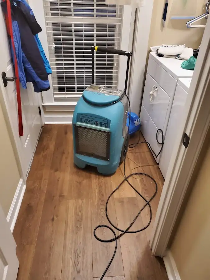 Commercial dehumidifier deployed for Flood Damage Cleanup in Daphne